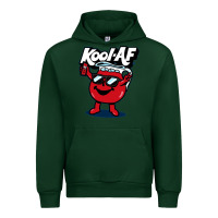 Forest Green Kool-Af Urban Hoodie - linhVisuals