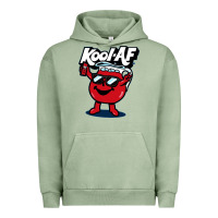 Pigment Oil Green Kool-Af Urban Hoodie - linhVisuals