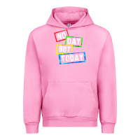 Fuchsia Pink no day but today Urban Hoodie - linhVisuals
