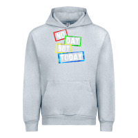 Heather Grey no day but today Urban Hoodie - linhVisuals