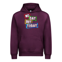 Mauve Wine no day but today Urban Hoodie - linhVisuals