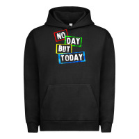 Pigment Black no day but today Urban Hoodie - linhVisuals