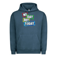 Pigment Midnight Navy no day but today Urban Hoodie - linhVisuals