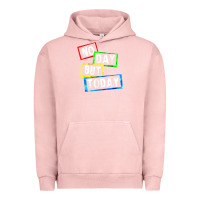 Pigment Salmon no day but today Urban Hoodie - linhVisuals