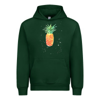 Forest Green Pineapple Onesie Urban Hoodie - linhVisuals