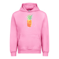 Fuchsia Pink Pineapple Onesie Urban Hoodie - linhVisuals