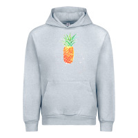 Heather Grey Pineapple Onesie Urban Hoodie - linhVisuals