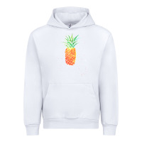 White Pineapple Onesie Urban Hoodie - linhVisuals