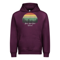 Mauve Wine deam lake state Urban Hoodie - linhVisuals