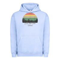 Pigment Grape Ice deam lake state Urban Hoodie - linhVisuals