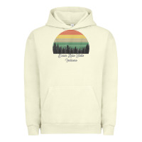 Pigment Pistachio deam lake state Urban Hoodie - linhVisuals