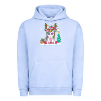 Pigment Grape Ice cute unicorn christmas shirt kid girls women deer santa xmas 1 Urban Hoodie - linhVisuals