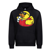 Black lifeguard rubber duck t shirt Urban Hoodie - linhVisuals