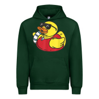 Forest Green lifeguard rubber duck t shirt Urban Hoodie - linhVisuals