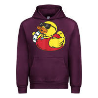 Mauve Wine lifeguard rubber duck t shirt Urban Hoodie - linhVisuals