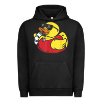 Pigment Black lifeguard rubber duck t shirt Urban Hoodie - linhVisuals