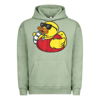 Pigment Oil Green lifeguard rubber duck t shirt Urban Hoodie - linhVisuals
