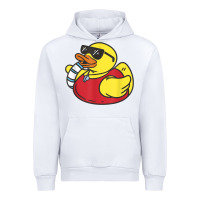 White lifeguard rubber duck t shirt Urban Hoodie - linhVisuals
