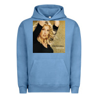Pigment Pebble Blue faith hill   breathe Urban Hoodie - linhVisuals