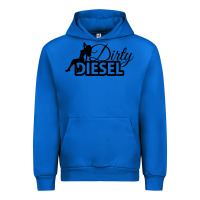 Cobalt Dirty Diesel Sexy Urban Hoodie - linhVisuals