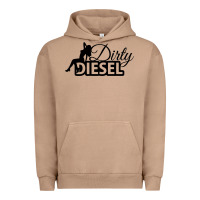 Pigment Burro Dirty Diesel Sexy Urban Hoodie - linhVisuals