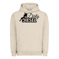 Pigment French Oak Dirty Diesel Sexy Urban Hoodie - linhVisuals