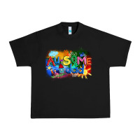 Black Au-some dad Autism Urban Heavy Tee - FaDigitalArtStudio