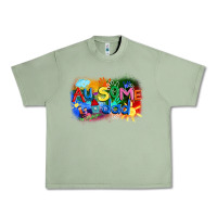 Oil Green Au-some dad Autism Urban Heavy Tee - FaDigitalArtStudio