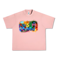Salmon Au-some dad Autism Urban Heavy Tee - FaDigitalArtStudio