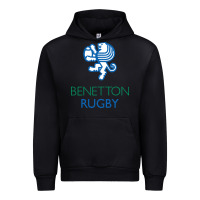 Black benetton rugby in italy Urban Hoodie - linhVisuals