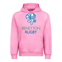 Fuchsia Pink benetton rugby in italy Urban Hoodie - linhVisuals