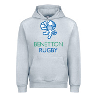 Heather Grey benetton rugby in italy Urban Hoodie - linhVisuals