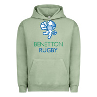 Pigment Oil Green benetton rugby in italy Urban Hoodie - linhVisuals