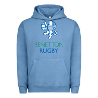 Pigment Pebble Blue benetton rugby in italy Urban Hoodie - linhVisuals