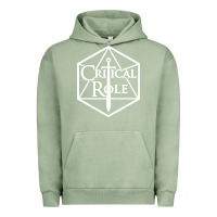 Pigment Oil Green critical role Urban Hoodie - linhVisuals