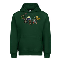 Forest Green mouse guard Urban Hoodie - linhVisuals