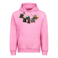 Fuchsia Pink mouse guard Urban Hoodie - linhVisuals