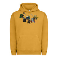 Pigment Peanut Butter mouse guard Urban Hoodie - linhVisuals