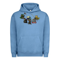 Pigment Pebble Blue mouse guard Urban Hoodie - linhVisuals