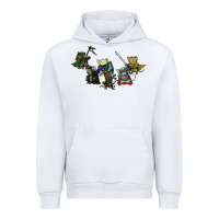 White mouse guard Urban Hoodie - linhVisuals