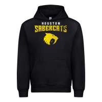 Black houston sabercats rugby Urban Hoodie - linhVisuals