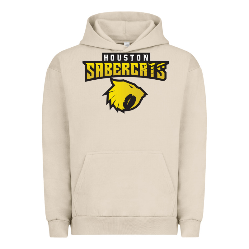 Houston Sabercats Rugby Urban Hoodie by linhVisuals | Teevron