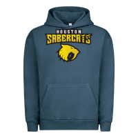Pigment Midnight Navy houston sabercats rugby Urban Hoodie - linhVisuals