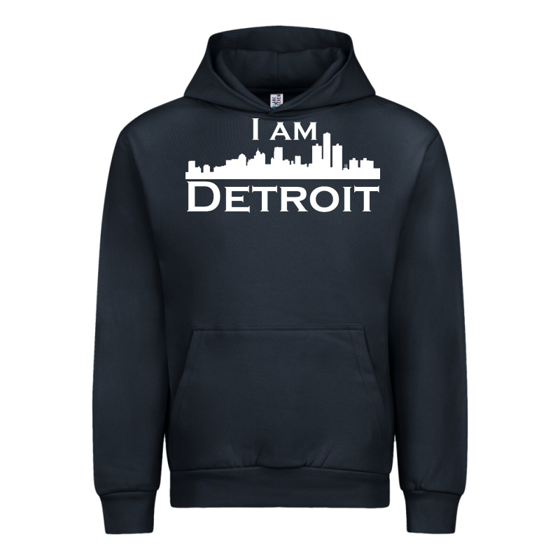 I Am Detroit Urban Hoodie by linhVisuals | Teevron