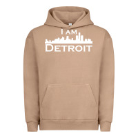 Pigment Burro I Am Detroit Urban Hoodie - linhVisuals