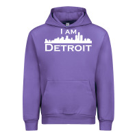 Tulip I Am Detroit Urban Hoodie - linhVisuals