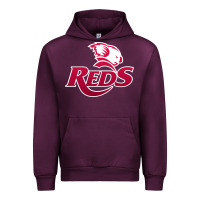 Mauve Wine queensland reds rugby Urban Hoodie - linhVisuals