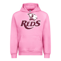 Fuchsia Pink reds rugby australia Urban Hoodie - linhVisuals