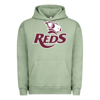 Pigment Oil Green reds rugby australia Urban Hoodie - linhVisuals