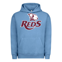 Pigment Pebble Blue reds rugby australia Urban Hoodie - linhVisuals